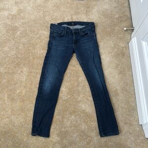 C & H Navy Blue Skinny Jeans